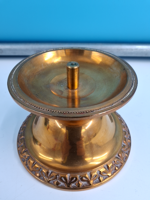 Bronze lysestage